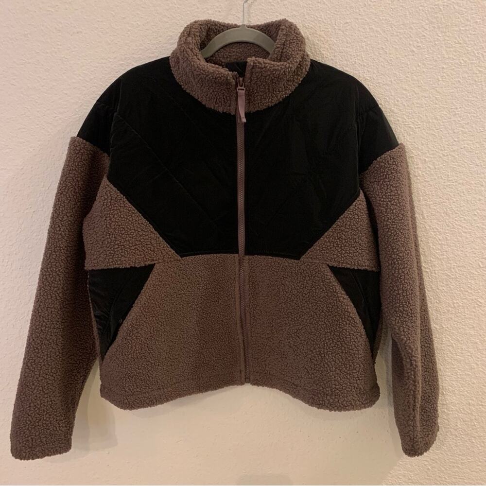 Columbia women’s large Uphill Edge Fleece Full-Zip Pullover NWT